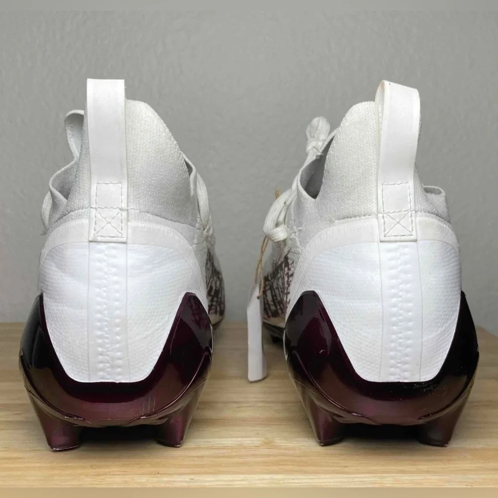 Men's Size‎ 15 Adidas Adizero Primeknit Football Cleats White Maroon HP8741 New
